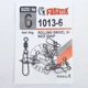 Вертлюги та застібки для риболовлі Fanatik 1013 №5 (11кг) вертлюги і карабіни - зображення 1