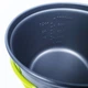 Туристический котелок для костра походный 2V (1 котелок + 1 миска (крышка)). Набор котелков для газовой горелки - изображение 5