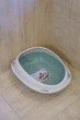 Туалет лоток Georplast Shuttle для котів, 57x40x19 см, зелений - зображення 2