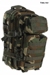 Великий рюкзак Mil-Tec Small Assault Pack 20l Woodland 14002020 - зображення 7