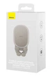 Автотримач із бездротовою зарядкою Baseus Stable Gravitational Wireless Charging Car Mount Pro Creamy White (SUWX030002) [100042] - зображення 5