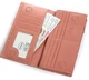 Женский кожаный кошелек Dr.Bond WMB-103M pink - изображение 3