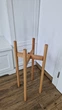 Комплект подставок 2 шт. для вазонов, цветов из дерева WoodDecor покрытых маслом высокая и низкая - изображение 2