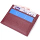 Кард Кейс Из Натуральной Кожи St Leather 22446 Бордовый (259615) - изображение 4