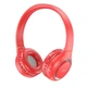 Наушники HOCO Charm BT headphones W41 |BT5.3, AUX/TF, 7h| красные - изображение 1