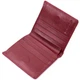 Кожаный женский кошелек ST Leather 9,5х10,3х1,5 см (acs0028385) Бордовый - изображение 3