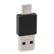Переходник адаптер USB Type-С 3.1 - USB M/M 10Gbps eXpert Type-4 Black, металл (A-48641) - изображение 5