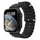 Розумний Наручний Смарт Годинник Remax WATCH8 Ultra 1.85" |BT Call, Track, HeartRate, IP68| Чорний - зображення 1