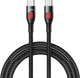 Кабель Remax Lesu Series Power Delivery Type-C to Type-C 65W Black (RC-195) - изображение 1