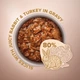 Консервированный корм Club 4 Paws Plus Selection - влажный корм с кусочками кролика и индейкой в соусе для взрослых кошек 80 г (B5630801) - изображение 2