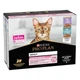 Консервований корм Purina Pro Plan Veterinary Diets Delicate Digestion Набір вологого корму для дорослих котів із чутливим травленням 10 шт х 85 г (8445290855817) - зображення 2
