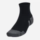 Набір чоловічих шкарпеток коротких бавовняних Under Armour Performance Cotton 3p Qtr 1379528-001 M 3 пари Чорний (196883994243) - зображення 4