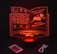 Именной светильник, 3D LED ночник учителю, подарок от учеников на выпускной (16 цветов свечения) под заказ (НЧ0035-2) - изображение 6