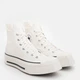 Женские кеды высокие Converse Chuck 70 De Luxe Squared Hi A06436C-286 37.5 (5US) 24 см Белые (194434654011) - изображение 2