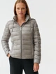 Kurtka przejściowa krótka z kapturem damska Tatuum Markana T2316.011 38 Szara (5900142262258) - obraz 1