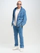 Куртка джинсова чоловіча Big Star Willou-319 M Синя (5900714661113) - зображення 6