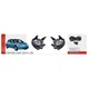 Противотуманные фары ПТФ туманки DLAA на Nissan Leaf 12-17 NS-344 Ниссан Лиф v00054 - изображение 3
