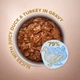 Консервированный корм Club 4 Paws Plus Selection - влажный корм с уткой и индейкой в соусе для взрослых собак малых пород 85 г (B5530501) - изображение 2