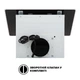 Вытяжка Наклонная INTERLINE FLOW WH A/60/GL/M - изображение 9