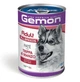 Консервированный корм Gemon Dog Wet Adult - влажный корм (паштет) с говяжьим рубцом для взрослых собак всех пород 400 г (70387804) - изображение 1