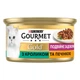 Консервований корм Purina Gourmet "Підвійне задоволення". З кроликом та печінкою. Шматочки у підливці. 85 г х 24 шт (АК7613031381081) - зображення 1