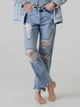 Джинсы Regular Fit женские Sinsay 6174J-50J 38 Голубые (5904426916738) - изображение 1