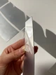 Зеркальная наклейка на стену перо "Feather М" - акриловая панель для декора интерьера, 73*18 см, серебро (710016) - изображение 6