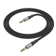 Кабель Hoco UPA26 AUX Fresh audio cable Black - зображення 2