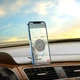 Держатель авто - магнитный BOROFONE BH63 Graceful magnetic Car holder черно серебристый - изображение 8