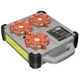 Комплект ліхтарів професійних Mactronic X-Flare (30 Lm) Red/Blue/Amber Recharg 12/220V (PSD0112) - зображення 3