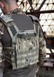 Плитоноска с быстрым сбросом MAX-SV чехол для бронепластин PLATE CARRIER МУЛЬТИКАМ - 4103-7 - изображение 4