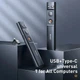 Презентер Baseus Orange Dot Wireless Presenter Red Laser лазерна указка чорний (ACFYB-BOG) - зображення 3