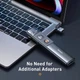 Презентер Baseus Orange Dot Wireless Presenter Red Laser лазерна указка чорний (ACFYB-BOG) - зображення 5