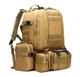 Рюкзак тактичний Assault Army 50 літрів 51x30x20 койот 8918 - зображення 3