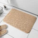 Поглинаючий протиковзкий килимок для ванної туалету вітальні спальні Home Mat 40х60 см 404 Бежевий - зображення 1