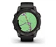 Смарт-годинник Garmin Fenix 7 Pro Sapphire Solar Carbon Gray DLC Titanium with Black Silicone (010-02777-54) - изображение 4