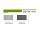 Нерозкладний стіл Art Metal Furniture Fellon black / ceramics Coastal gray (547057) - зображення 4