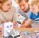 Портативний Mini Printer котик Термопринтер ручний Bluetooth Кишеньковий друк Фотопринтер без фарби Блакитний - зображення 5