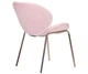 Стілець Art Metal Furniture Alphabet E gold/pink (545710) - зображення 2