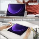 Чохол Galeo Hybrid Case with S Pen Holder Samsung Galaxy Tab S9 / Tab S9 FE Grey - зображення 3