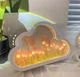 Облако тюльпанов Светодиодный ночник Украшения для спальни тучка Своими руками Розовый - изображение 5