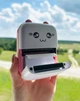 Портативный Mini Printer котик Термопринтер ручной Bluetooth Карманная печать Фотопринтер без краски Розовый - изображение 12