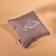 Подушка декоративная IDEIA Royal с вышивкой 45х45 см Шоколадная (4820227284948) - изображение 5