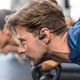 Блютуз гарнітура Hoco ES63 (Bluetooth 5.2, 8 годин роботи, силікон, для спорту, універсальні) - Чорний - зображення 2