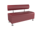 Диван BNB Флеш 1200x540x780 бордовый - изображение 1