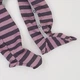 Чоловічок для дівчинки у фіолетову смужку (футер) ArDoMi 98см(24-36м) (12832) - зображення 3