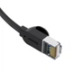 Сетевой кабель Ethernet патч-корд UTP Cat6 Gigabit Network Cable BASEUS RJ45 3m Black - изображение 4