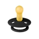 Соска пустушка BIBS 6-18 m Colour Latex Round (круглая) – Black/Black (2 в упаковке) - изображение 2