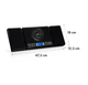 Мультимедиа auna Wallie Microsystem CD плеер Bluetooth USB порт пульт дистанционного управления черный - изображение 2