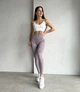 Спортивні жіночі легінси EASY з ефектом Push Up для фітнесу та йоги Безшовні Однотонні XS-S Блідо-бузкові (XA06LS) - зображення 1